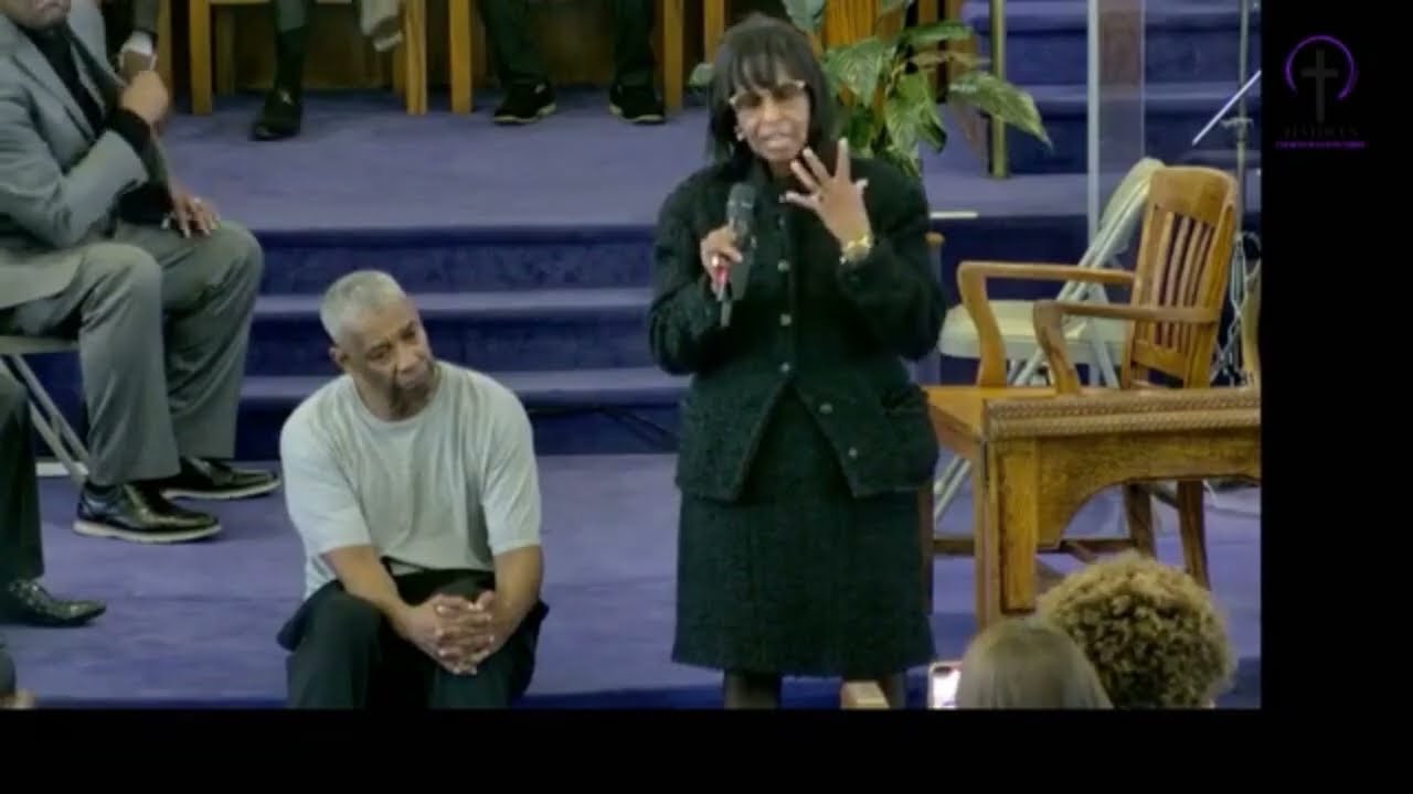Denzel's WIFE Pauletta Washington Testifies Inspiring Words  After His Baptism at Kelly Temple COGIC