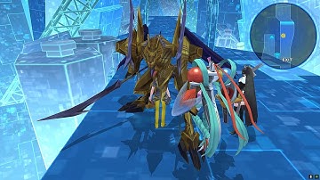 MetalGarurumon evolve BlackMetalGarurumonX and Skill.: Digimon Cyber Sleuth Mods