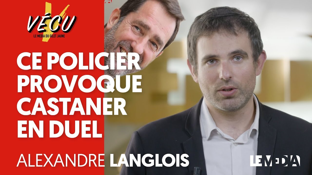 CE POLICIER PROVOQUE CASTANER EN DUEL - ALEXANDRE LANGLOIS police nationale concours