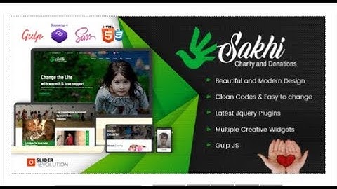 Sakhi | Charity and Donations Mulitpurpose HTML5 Bootstrap  | Themeforest Templates