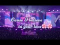 Cause I believe in your love 25-26 서울&amp;부도칸 #온유 #ONEW #オンユ
