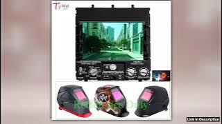 Welding Filter View Size 100x65mm 394x256in Solar 4 Sensors Auto Darkening 1111 Full Range Shade 43