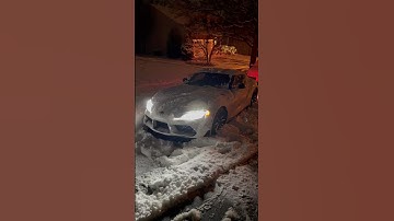 Supra = good snow vehicle