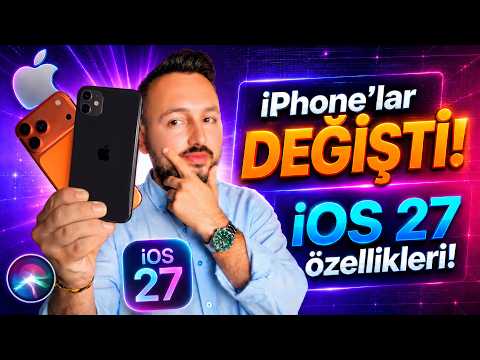 The new look of iPhones! - I installed iOS 27 and the most important features! 🔥