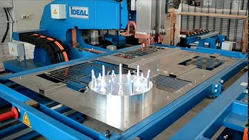 IDEAL CSR NC-controlled jig welder with tool changer