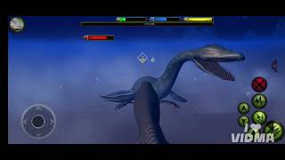 Ultimate Dinosaur Simulator Mosasaurus Vs Plesiosaurus Boss Curved