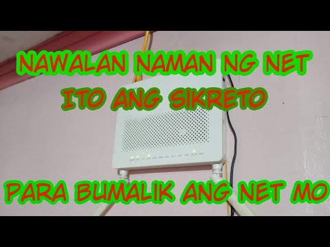 Video: Bakit Naka-disconnect Ang Modem?