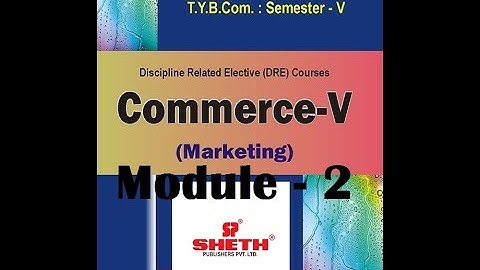 Ty Bcom sem 5th manan prakashan  marketing notes(module - 2)