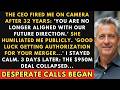 I Got Fired In Front Of Everyone After 32 Years—The $950M Merger Collapsed in 3 Days