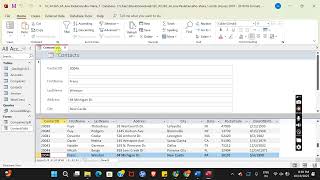 Shelly Cashman Access 365 | Module 3: SAM Project A | Connect Marketing Group #shellycashman
