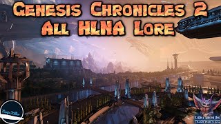 Complete Genesis Chronicles 2 Lore, All HLNA Explorer notes