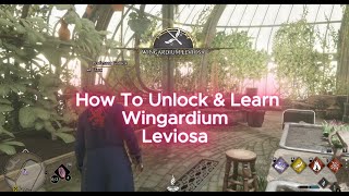 How To Unlock & Learn Wingardium Leviosa Hogwarts Legacy