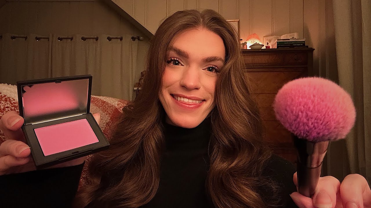 asmr doing your winter makeup ❄️