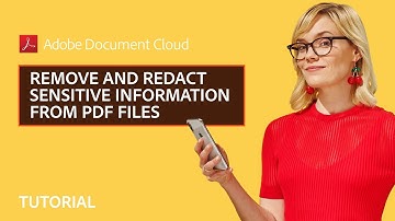 Remove and Redact Sensitive Information from PDF Files | Adobe Acrobat