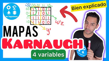 ✅MAPAS de KARNAUGH 4 VARIABLES | LO VAS a APRENDER si o Si| ELECTRÓNICA DIGITAL