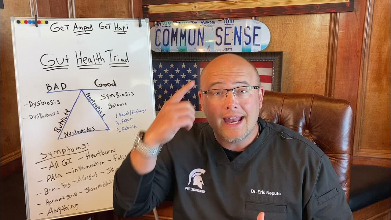 Dr. Eric Nepute AmpLIFEi HapiNSS Gut Health Triad Pack Biome iX