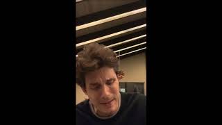 "You're Gonna Live Forever In Me" by John Mayer on Instagram Live