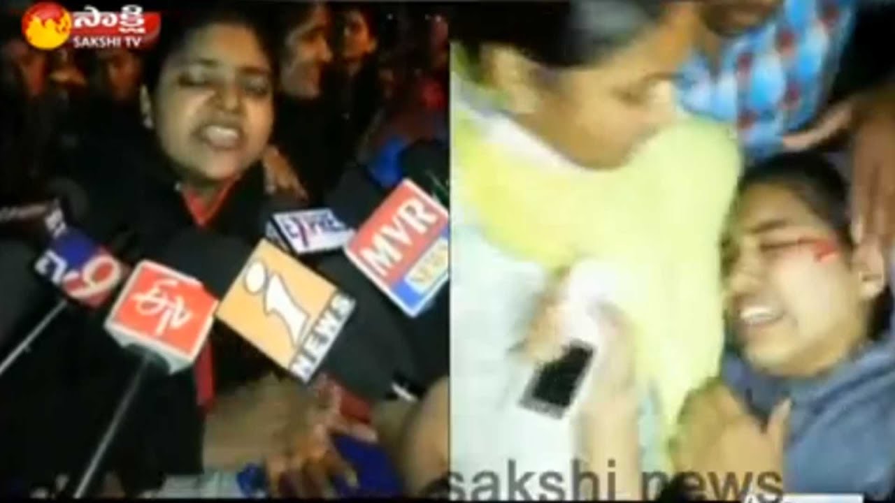 Protesting Students Arrested in Osmania University