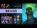 Brand Mid vs Corki - NA Grandmaster Patch 25.22