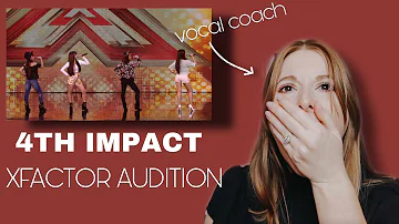 Vocal Coach reacts to 4th Impact's X-Factor audition