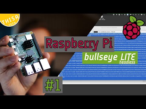 Raspberry PI OS bullseye LITE - komplette Installation - headless | deutsch | THISA TECH