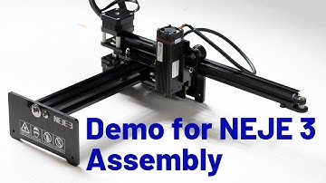 Demo for NEJE 3 Assembly|Laser Engraver#laserengraving #diy #neje