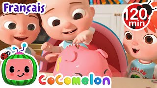 La chanson de la tirelire | Chansons pour Bébés | CoComelon Le coin des Animaux de JJ - Comptines