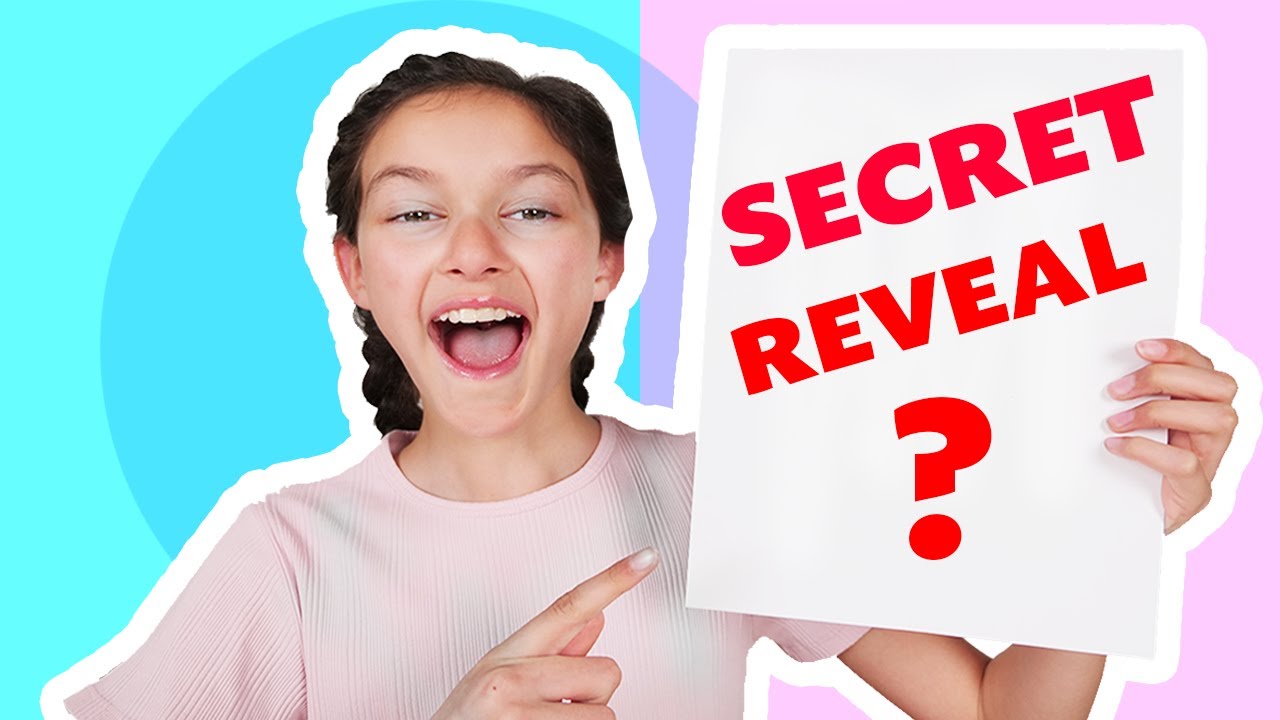 SECRET REVEAL!! Art Challenge with Clara! YouTube