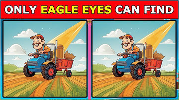 Can You Spot the Three Differences? - Challenging Visual Puzzle Game | Find 3 Differences