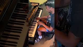 Bronny James Plays Piano DAYS After Cardiac Arrest #shorts
