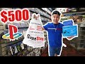 THE $500 GAMESTOP CHALLENGE PS4 EDITION!! (PLAYSTATION)