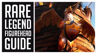 How to unlock the Rare Legend Figurehead & All 5 Easter Egg Locations Guide | Sea of Thieves