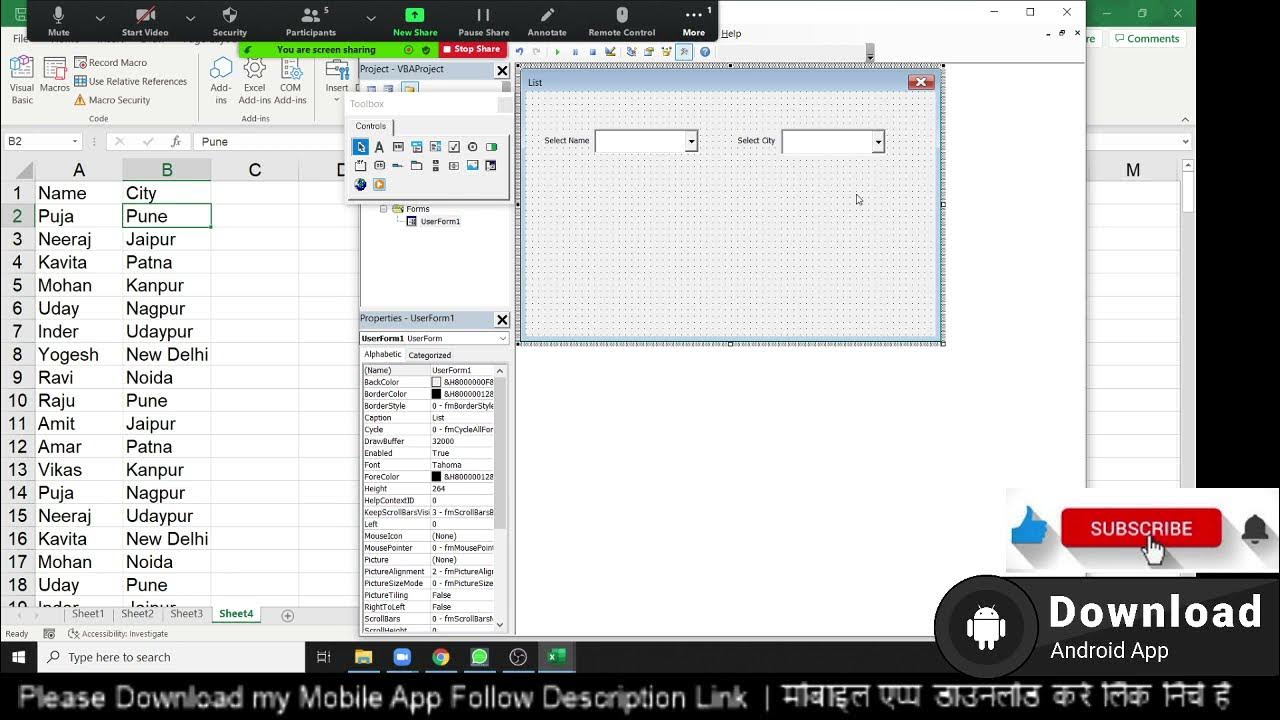Deepening List Box Excel Userform Class YouTube