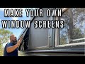 HOW TO MAKE WINDOW SCREENS FOR A SKOOLIE - Speakeasy Skoolie