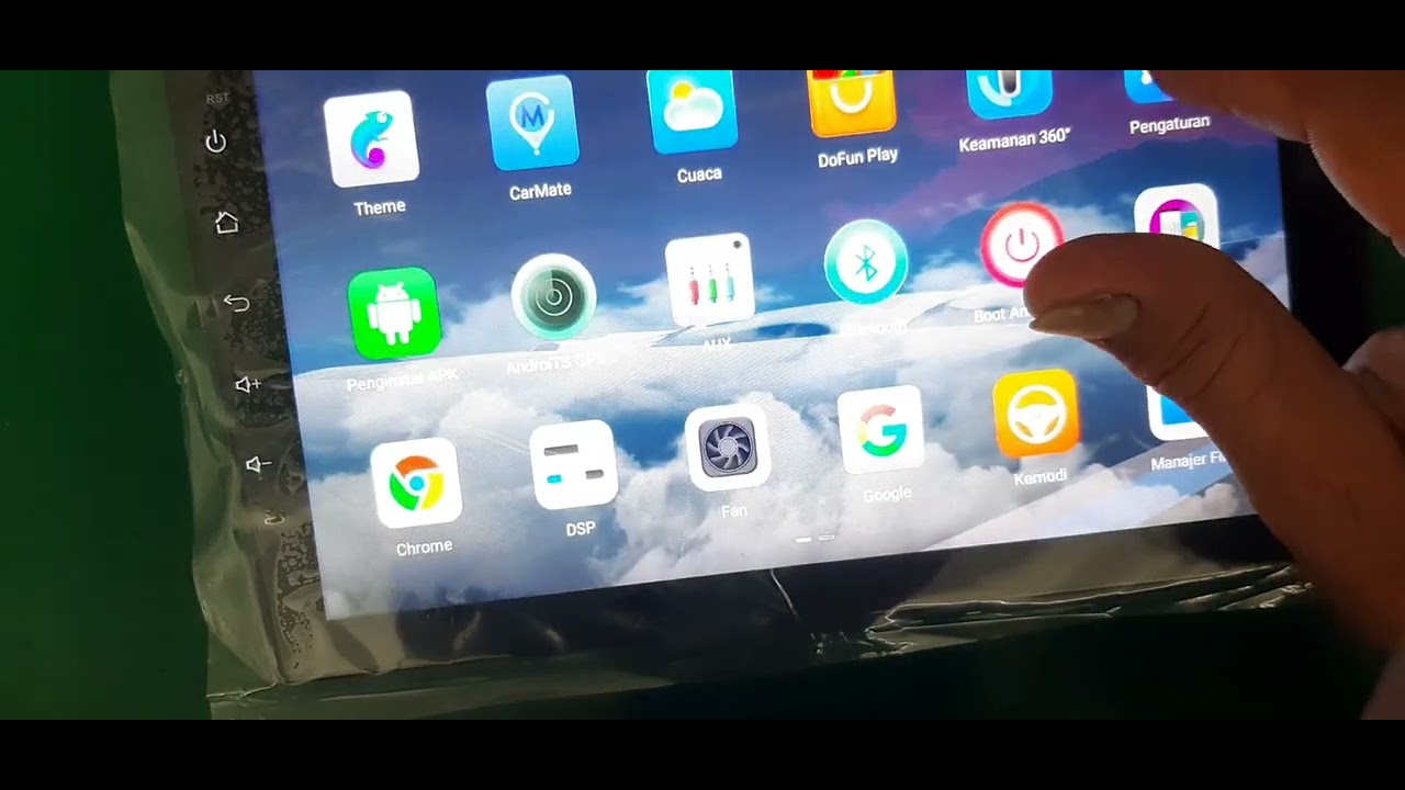 Pengaturan mirai Q-big NFC.