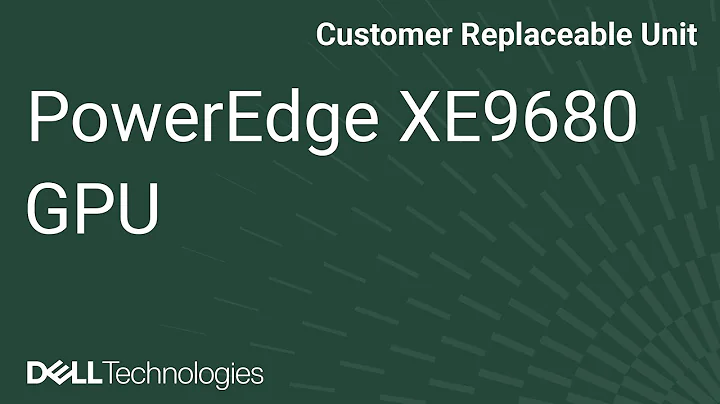 Dell PowerEdge XE9680: Remove/Install H100 GPU Board