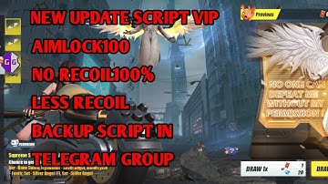 NEW UPDATE SCRIPT VIP | AIMLOCK100% | NO RECOIL | 1.61_389