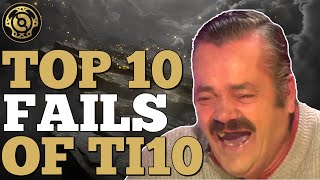 TOP 10 FAILS from DOTA 2 TI10