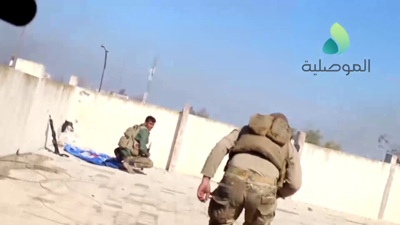 الموصلية توثق اقتحام قطعات الرد السريع حي الدندان بالجانب الايمن من الموصل
