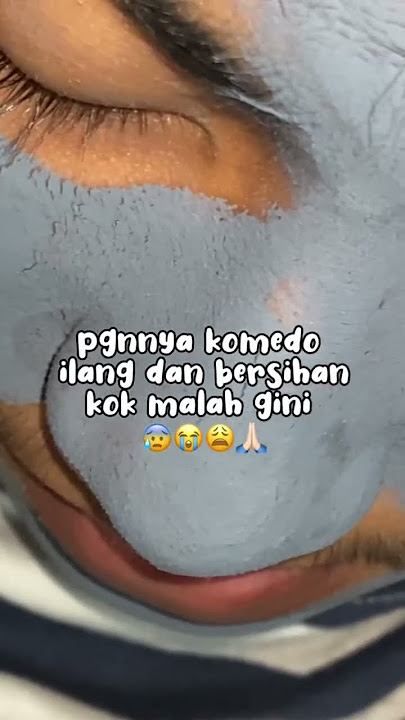 BIKIN NAGIH! pake Pure Charcoal Mud Mask dari Azrina Beauty🥹 cc: moodypiee #azrinabeauty