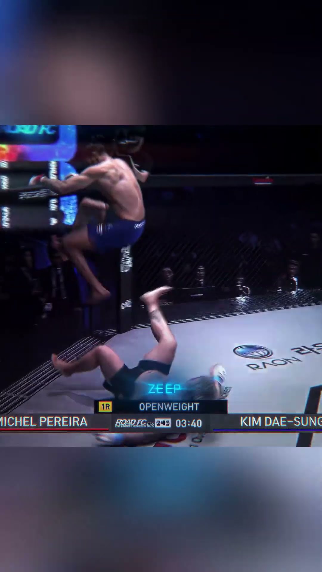Sky players, flat A is a big move #MMA # Sky show brother Pereira #MMA # superburning clip #shorts