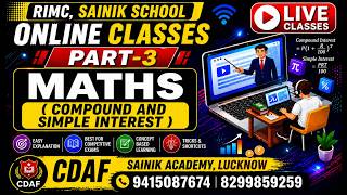 “ONLINE / OFFLIne  maths classes  for SAINIK SCHOOL / MILITARY SCHOOL / RIMC