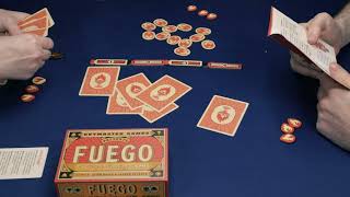 Fuego board or card game.  Blind first play through.