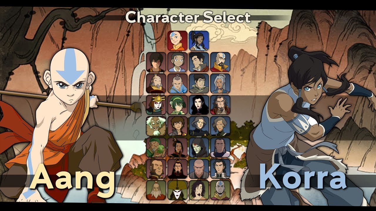 Avatar The Last Airbenderlegend Of Korra Fighting Game Mockup Youtube