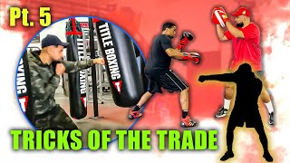 Shadow Boxing, Counter Punching and Angles Tips | Tricks of the Trade part 5