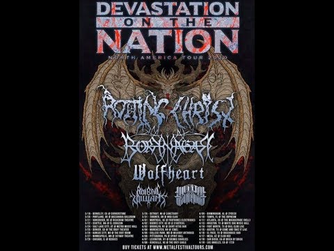 Rotting Christ, Borknagar, Wolfheart, Abigail Williams tour 2020..!