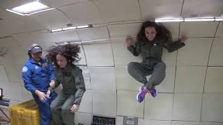 Spinning in Microgravity