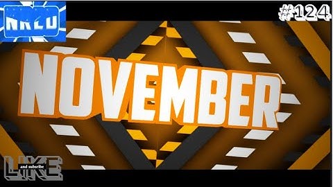 November 2D intro template