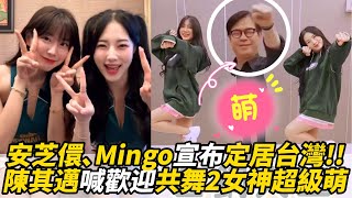 安芝儇､Mingo宣布定居台灣！陳其邁喊