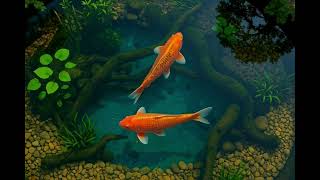 บ่อปลาคาร์ฟให้แมวดู | Koi Fish Pond for Cats screenshot 5